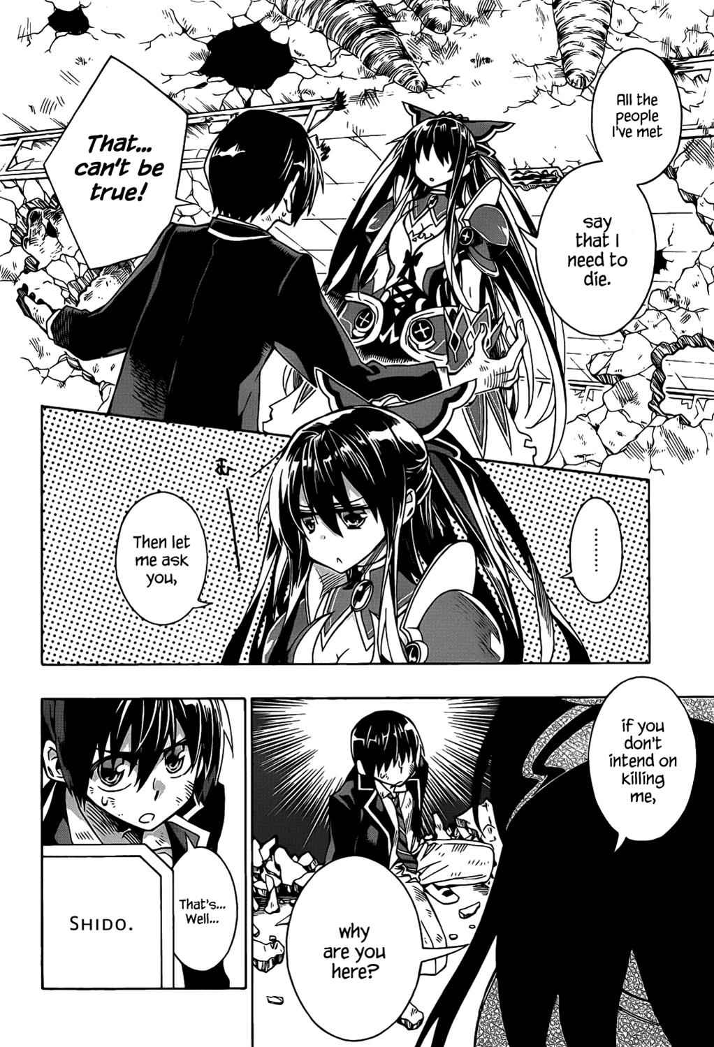 Date a Live Chap 4 - Next Chap 5
