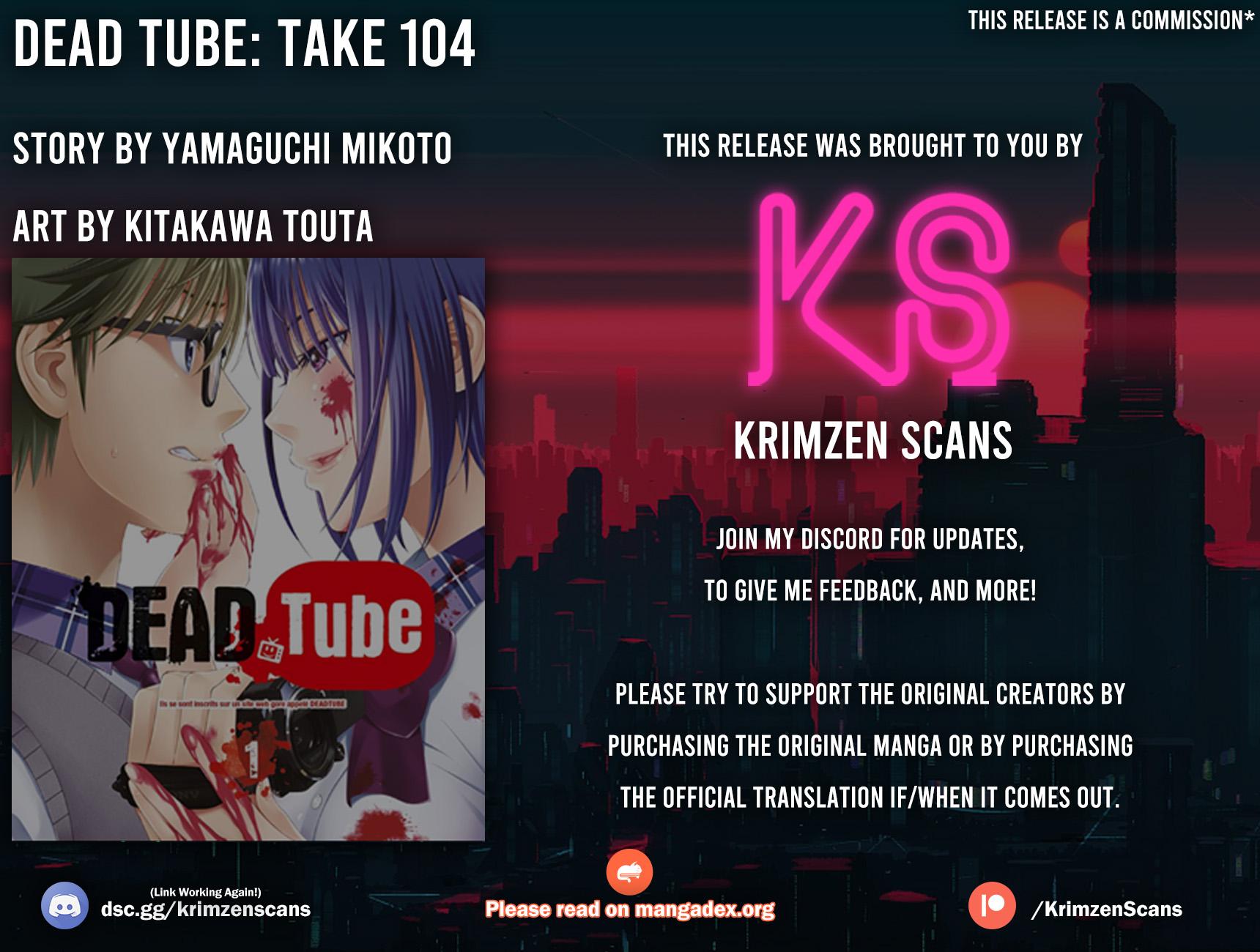Dead Tube Chap 104 - Next Chap 105