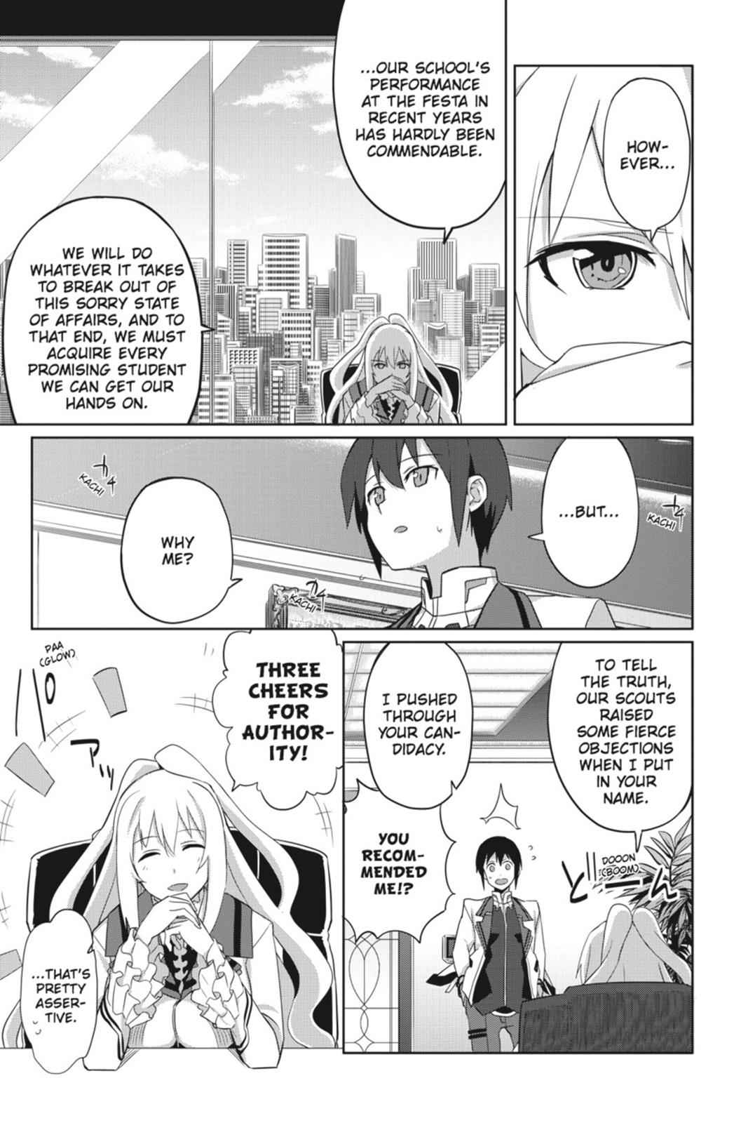 Gakusen Toshi Asterisk Chap 4 - Next Chap 5