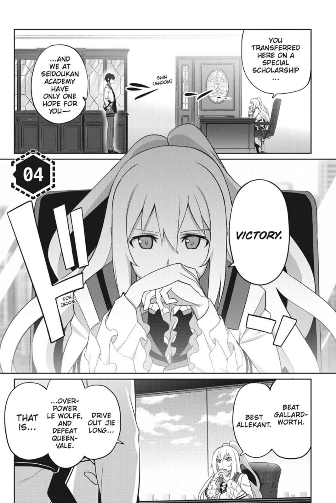 Gakusen Toshi Asterisk Chap 4 - Next Chap 5