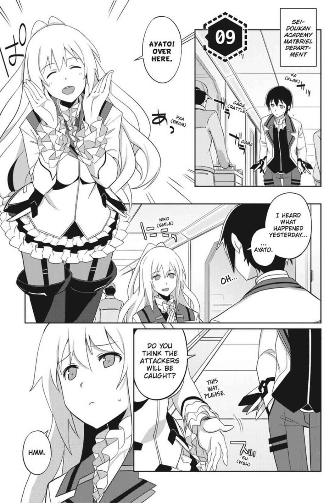 Gakusen Toshi Asterisk Chap 9 - Next Chap 10