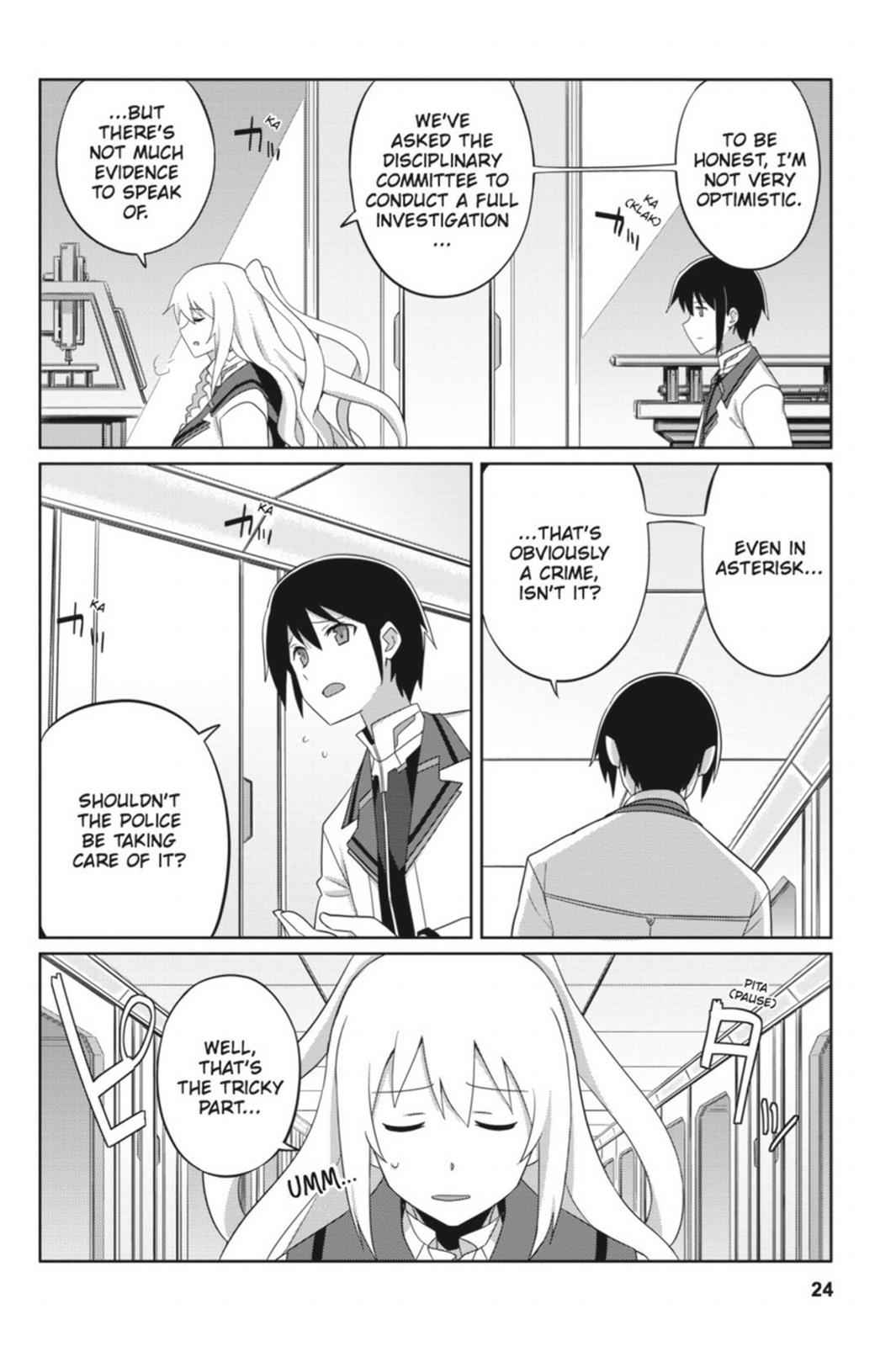 Gakusen Toshi Asterisk Chap 9 - Next Chap 10