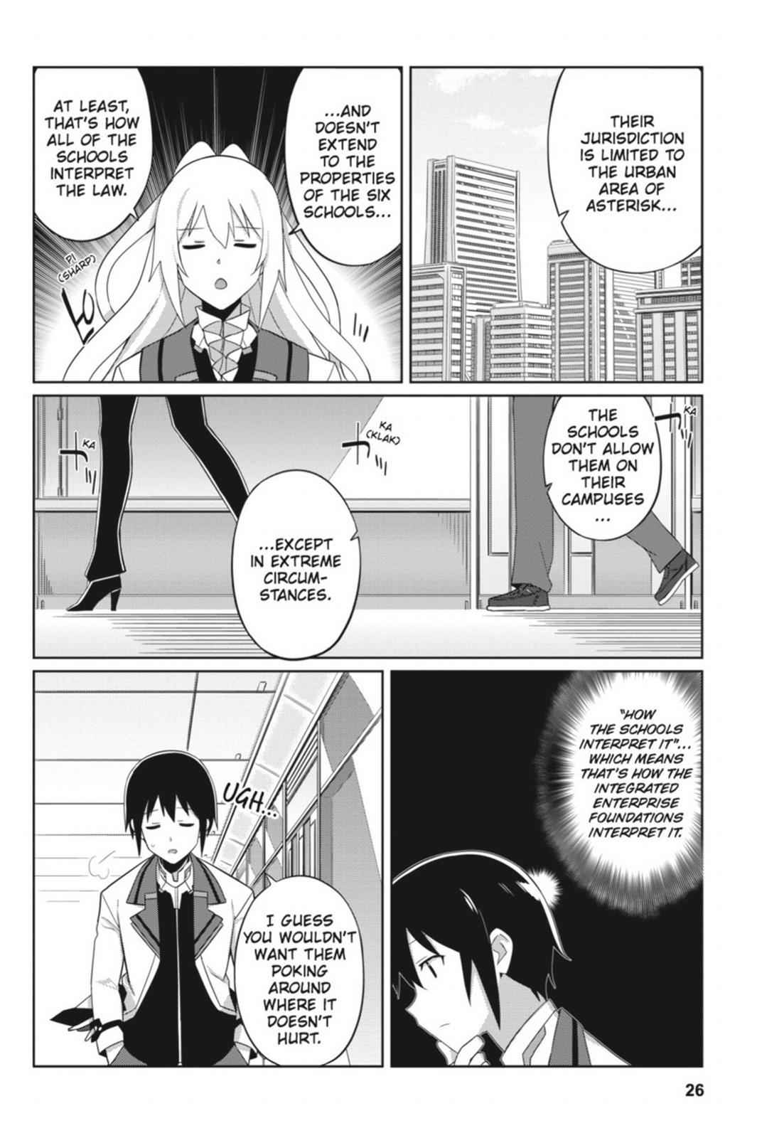 Gakusen Toshi Asterisk Chap 9 - Next Chap 10