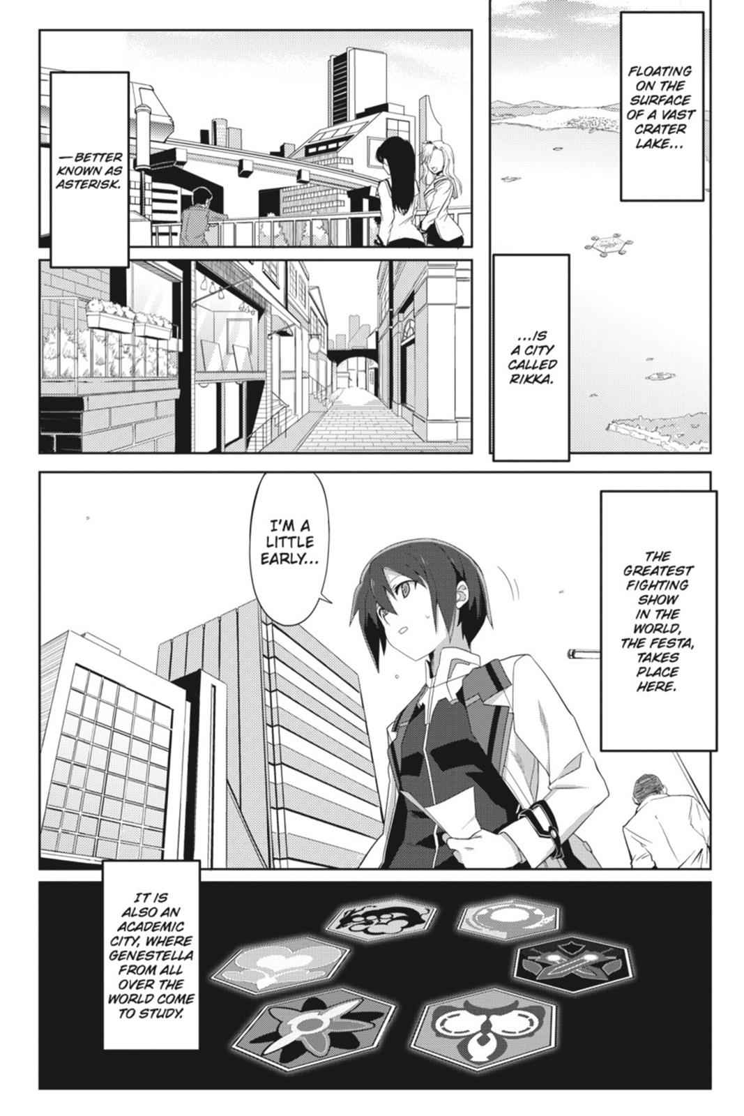 Gakusen Toshi Asterisk Chap 1 - Next Chap 2