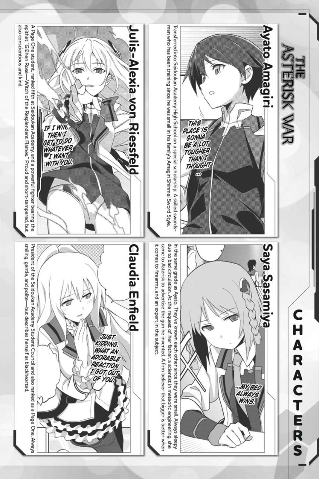 Gakusen Toshi Asterisk Chap 1 - Next Chap 2