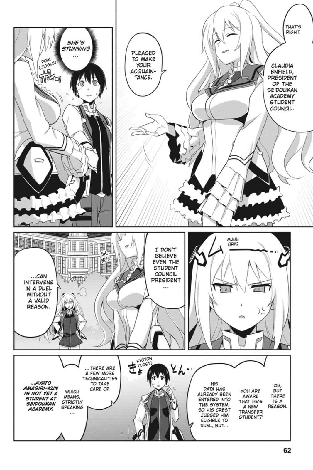 Gakusen Toshi Asterisk Chap 3 - Next Chap 4