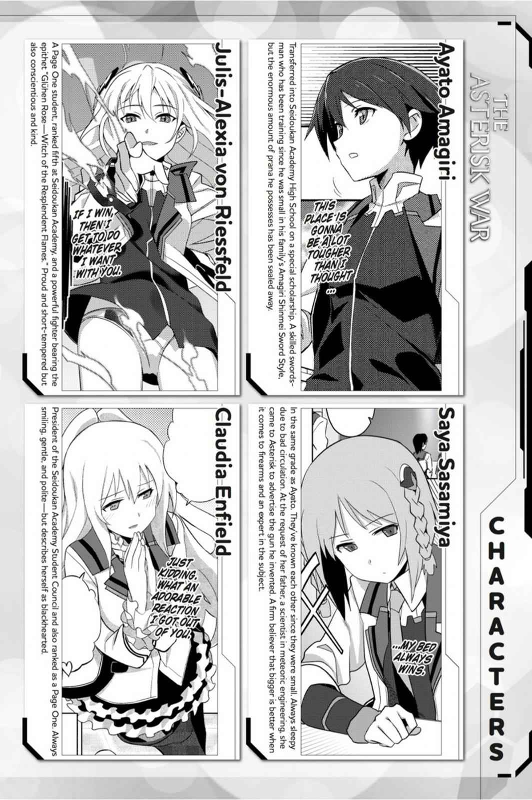 Gakusen Toshi Asterisk Chap 16 - Next Chap 17
