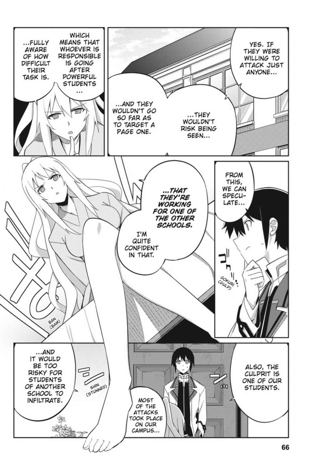 Gakusen Toshi Asterisk Chap 11 - Next Chap 12