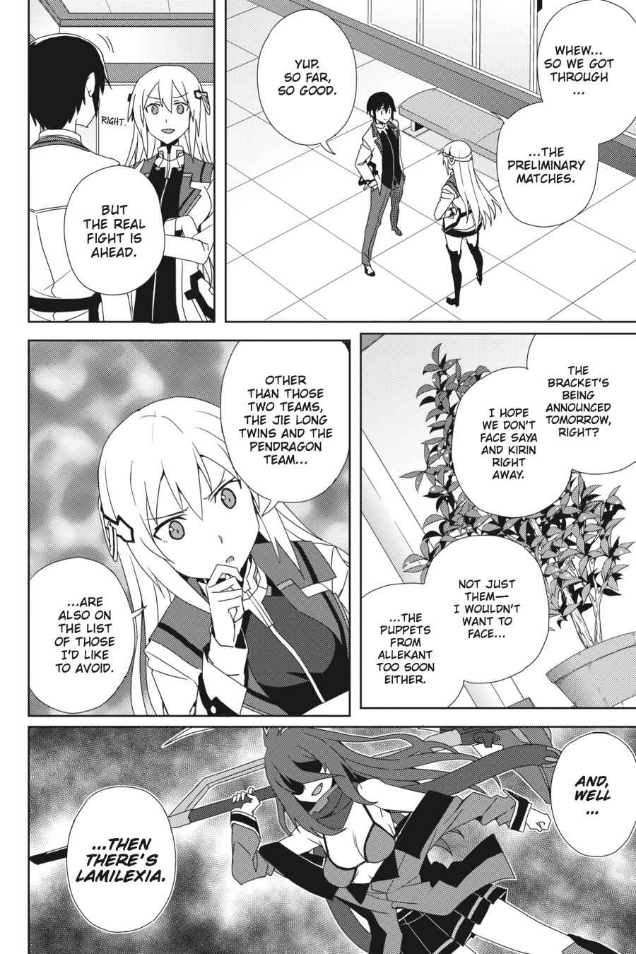 Gakusen Toshi Asterisk Chap 34 - Next Chap 35