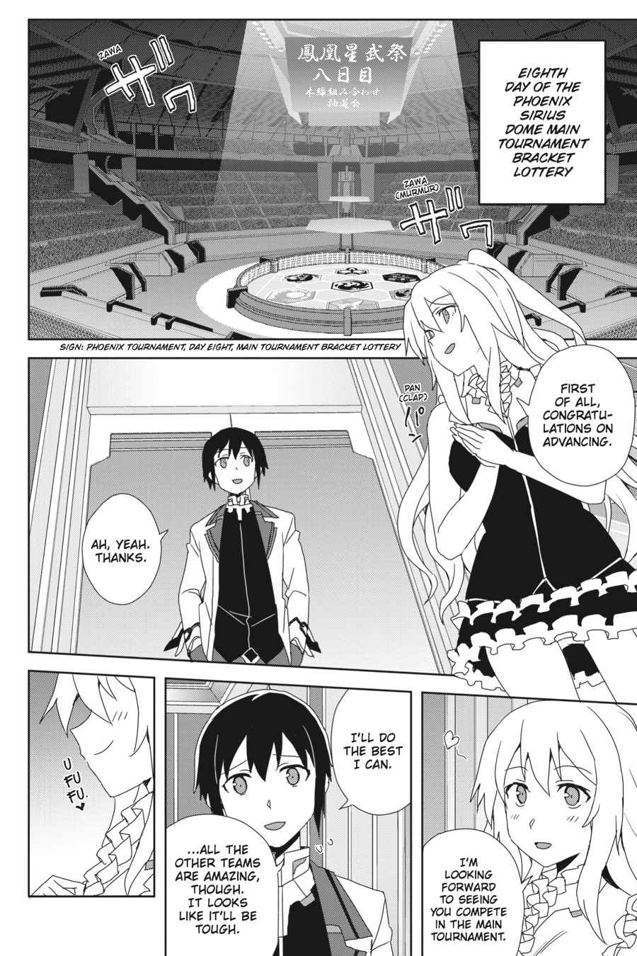 Gakusen Toshi Asterisk Chap 34 - Next Chap 35