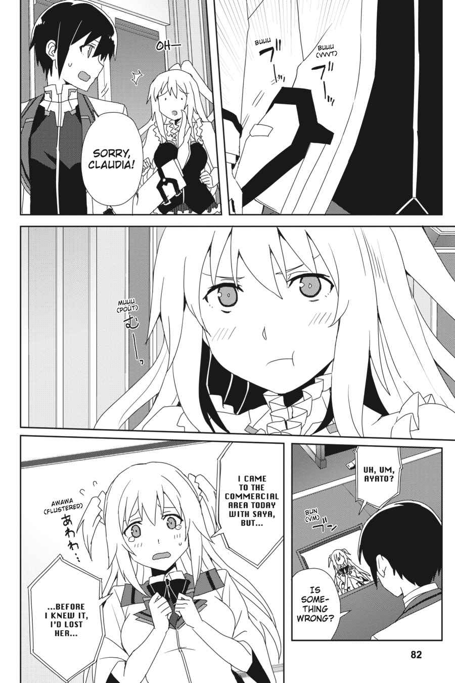 Gakusen Toshi Asterisk Chap 34 - Next Chap 35