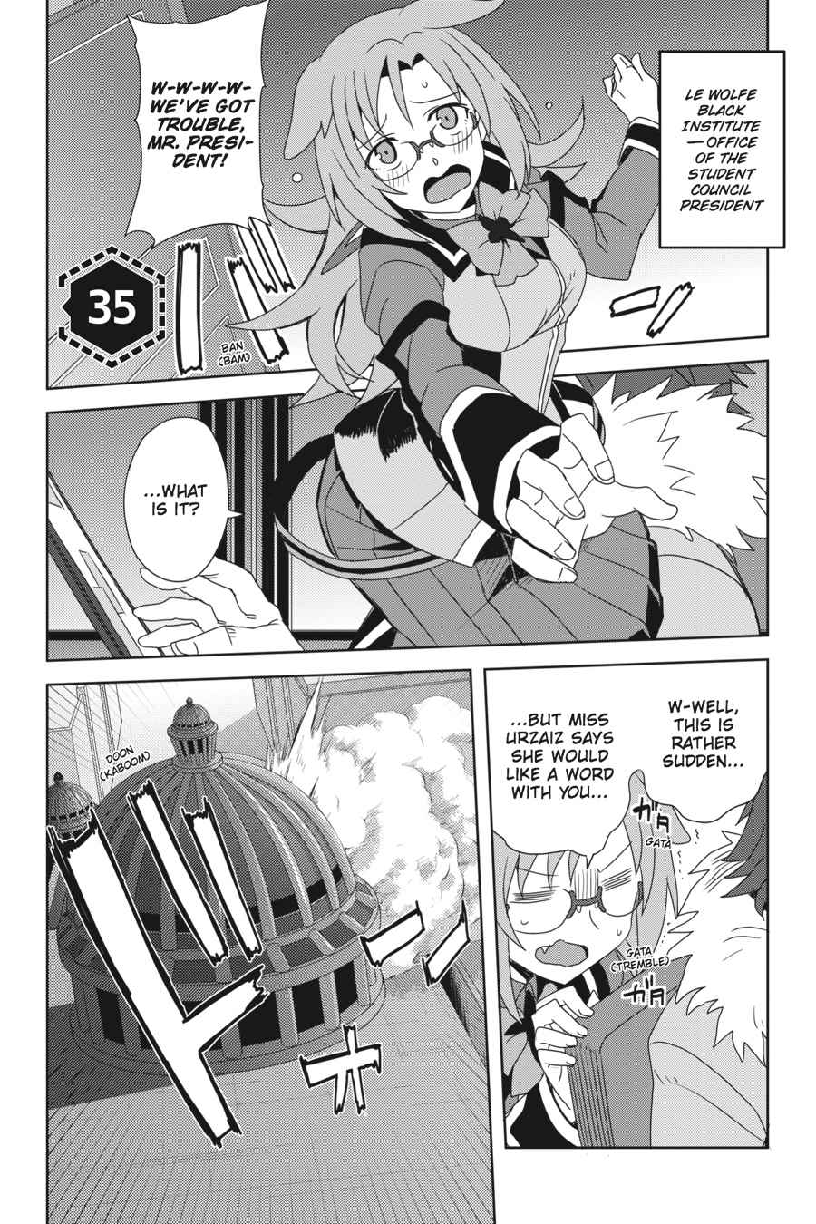 Gakusen Toshi Asterisk Chap 35 - Next Chap 36