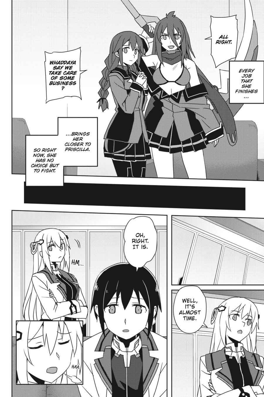 Gakusen Toshi Asterisk Chap 36 - Next Chap 37