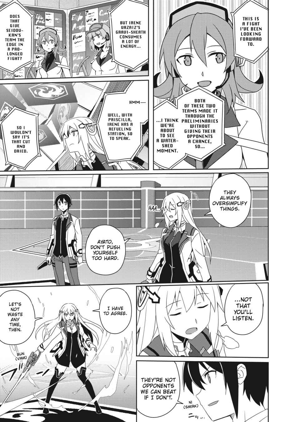 Gakusen Toshi Asterisk Chap 36 - Next Chap 37