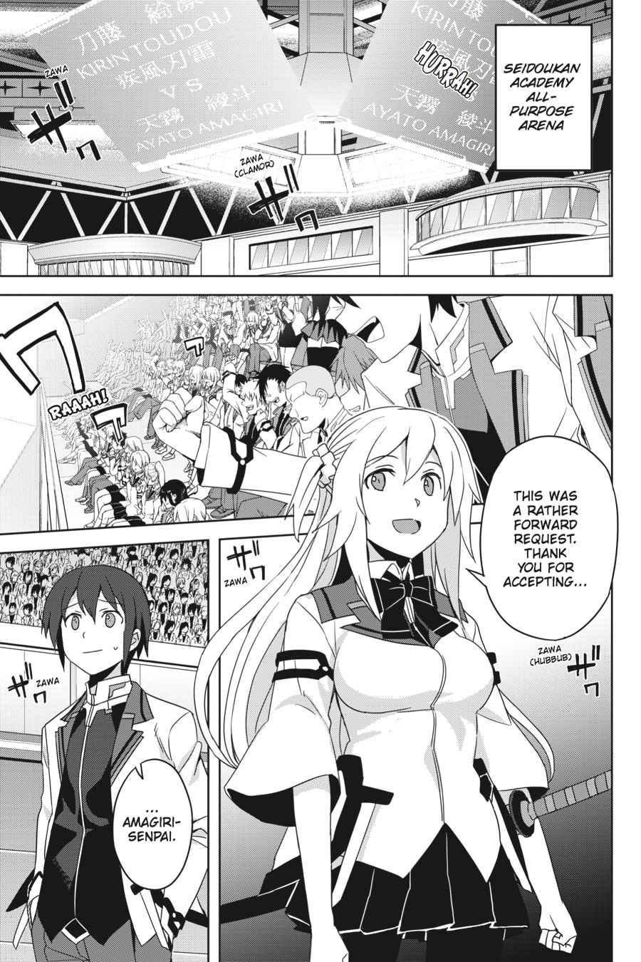 Gakusen Toshi Asterisk Chap 30 - Next Chap 31
