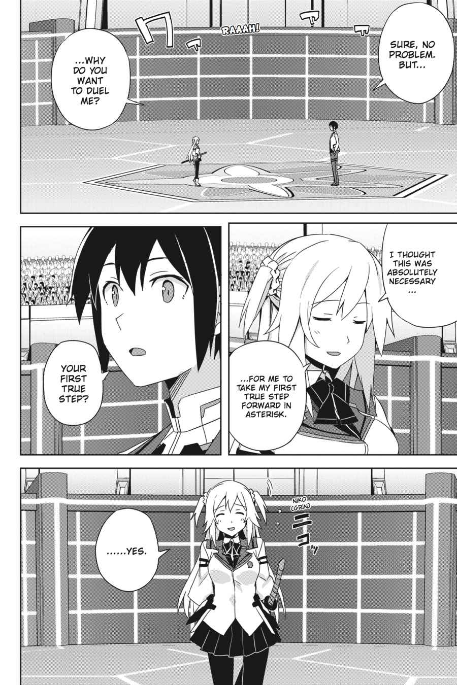 Gakusen Toshi Asterisk Chap 30 - Next Chap 31