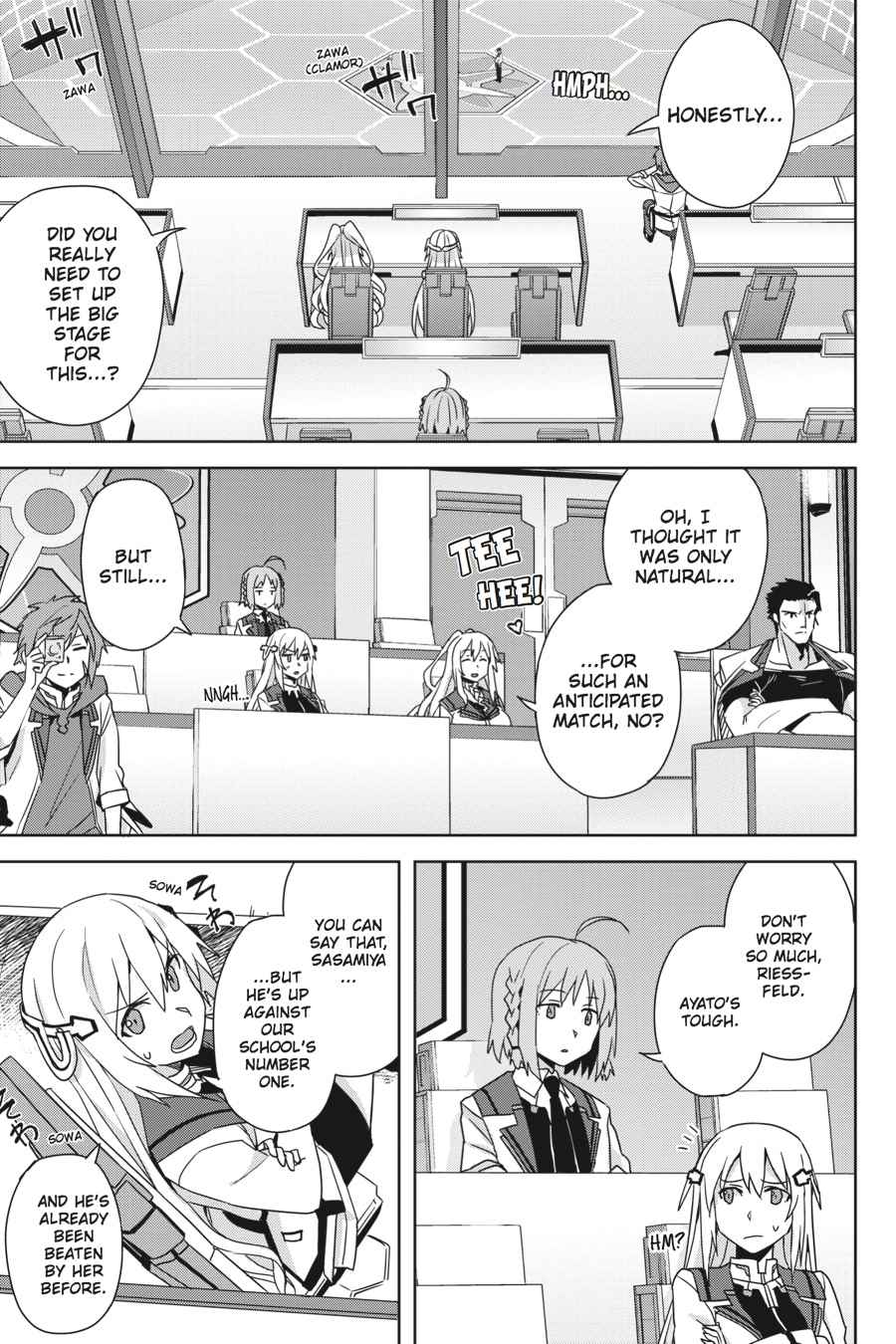 Gakusen Toshi Asterisk Chap 30 - Next Chap 31