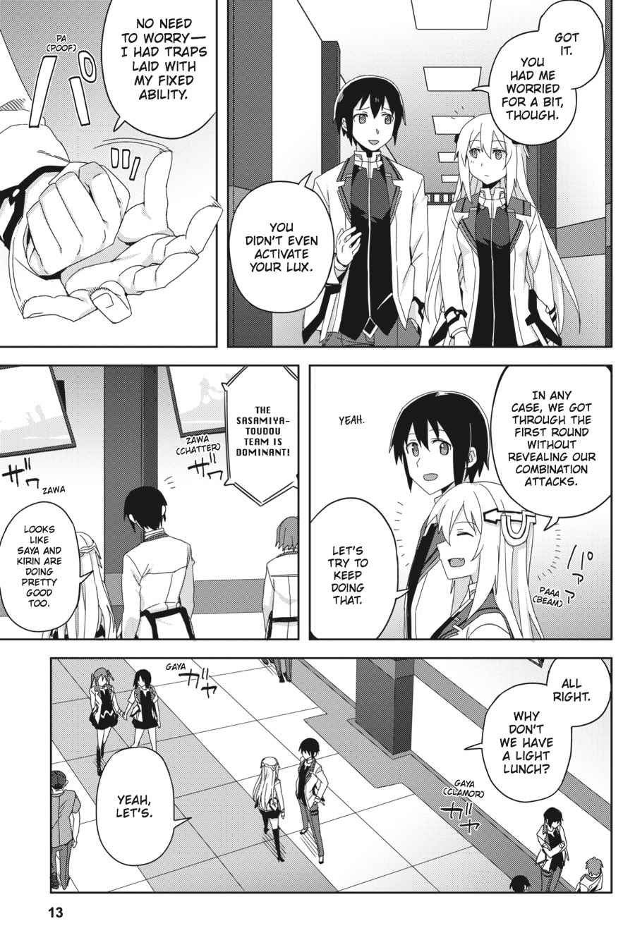 Gakusen Toshi Asterisk Chap 31 - Next Chap 32