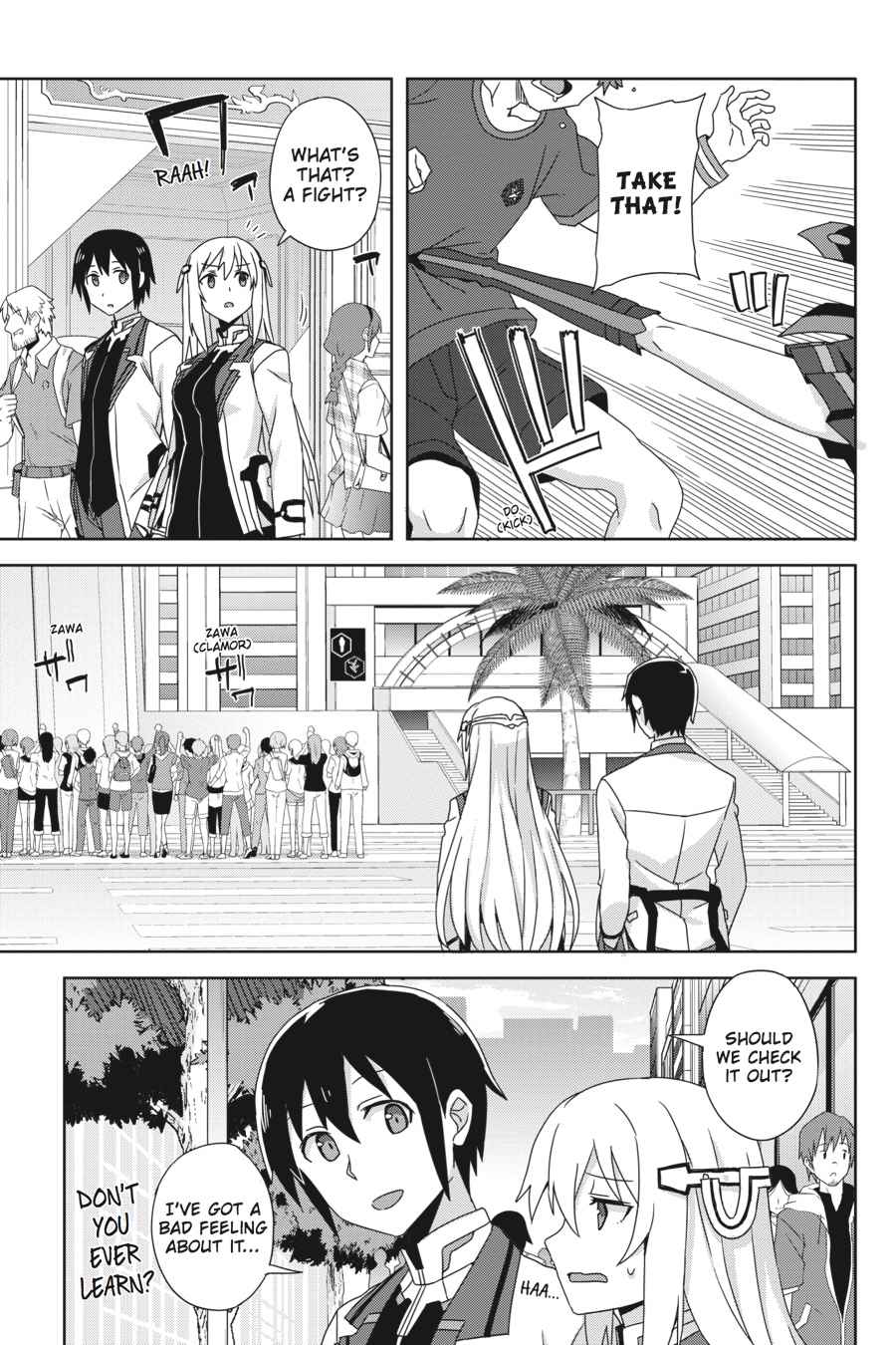 Gakusen Toshi Asterisk Chap 31 - Next Chap 32