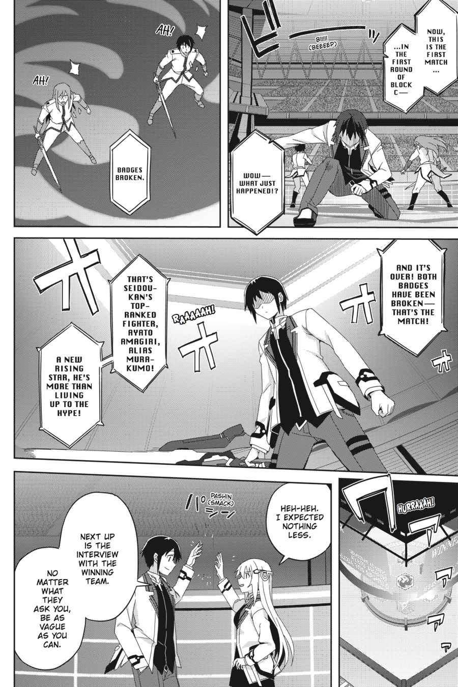 Gakusen Toshi Asterisk Chap 31 - Next Chap 32