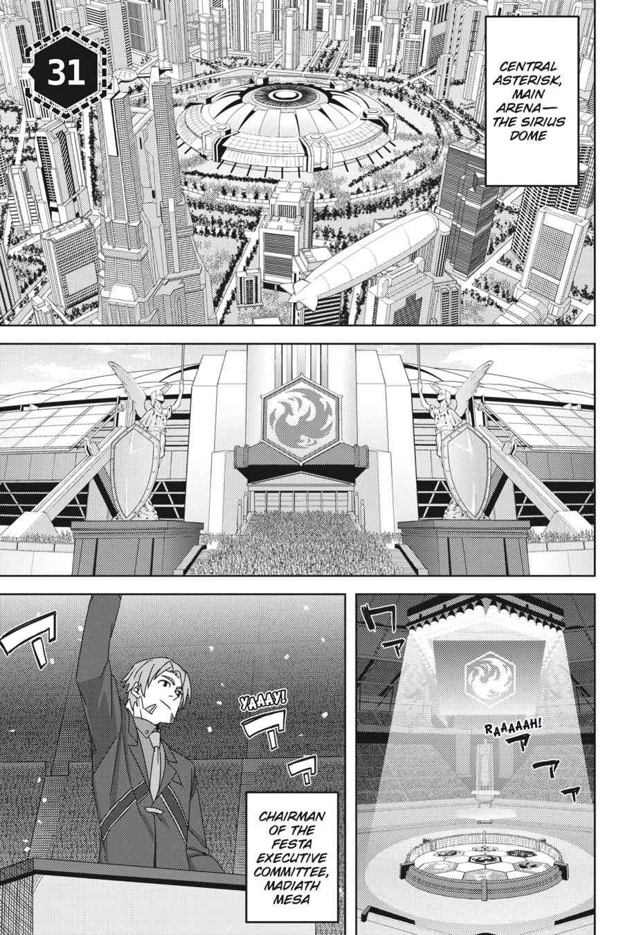 Gakusen Toshi Asterisk Chap 31 - Next Chap 32