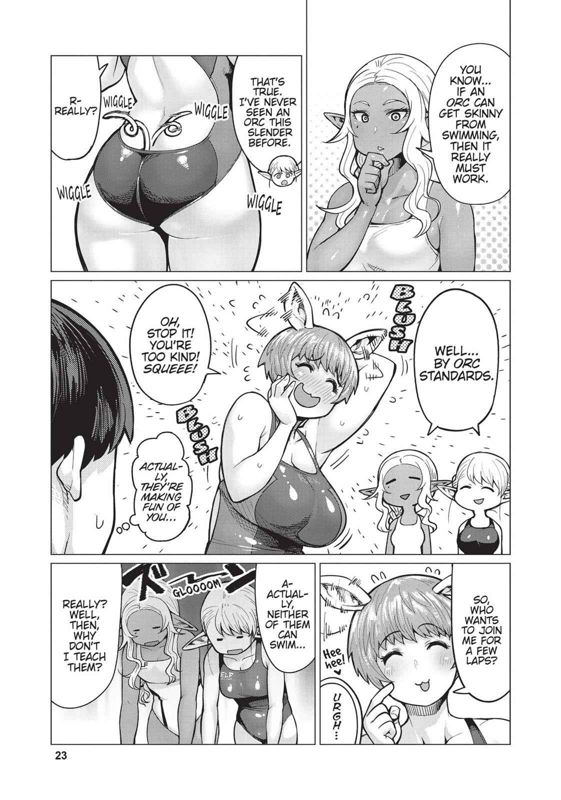 Elf-san wa Yaserarenai Chap 7 - Next Chap 8