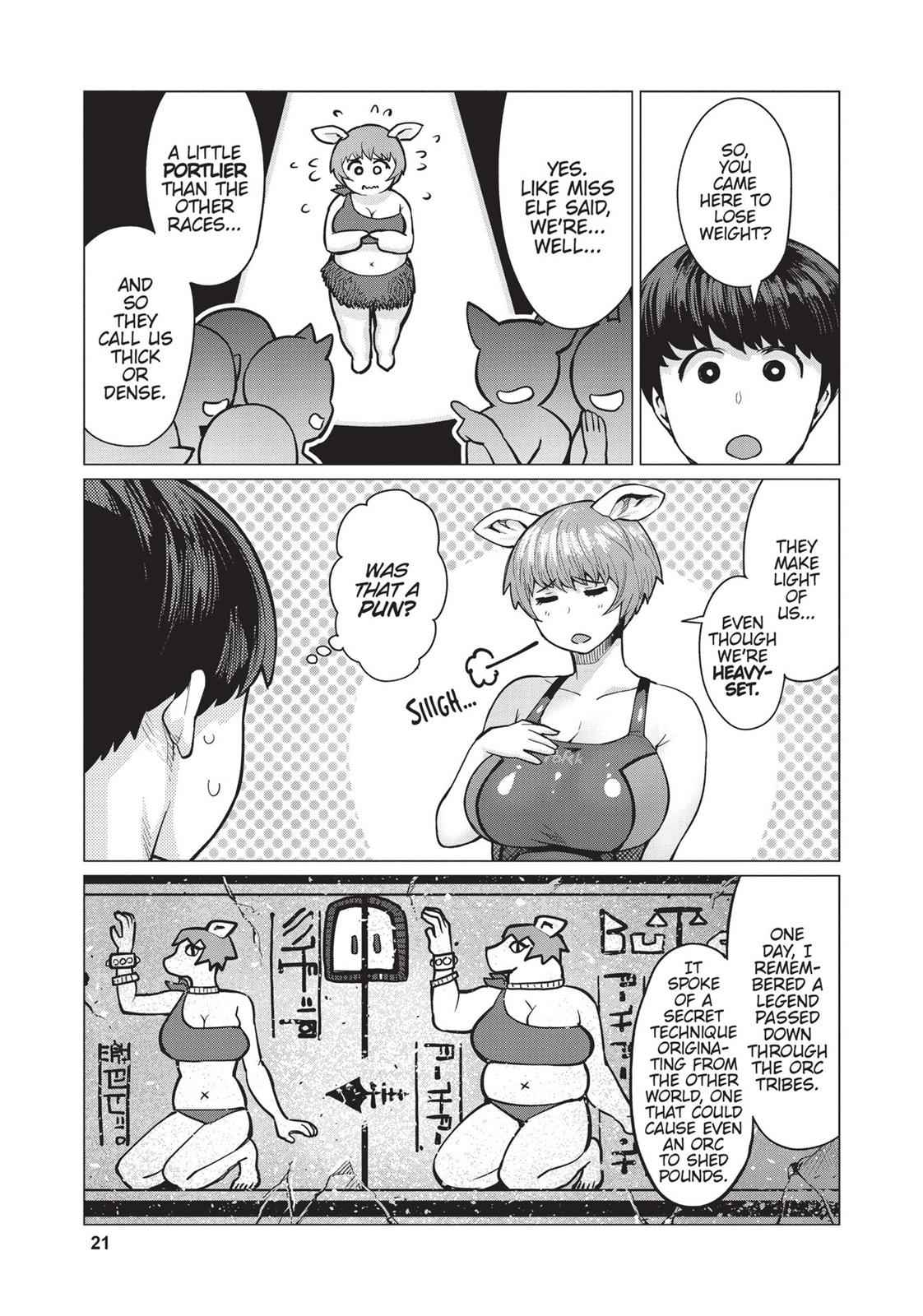 Elf-san wa Yaserarenai Chap 7 - Next Chap 8