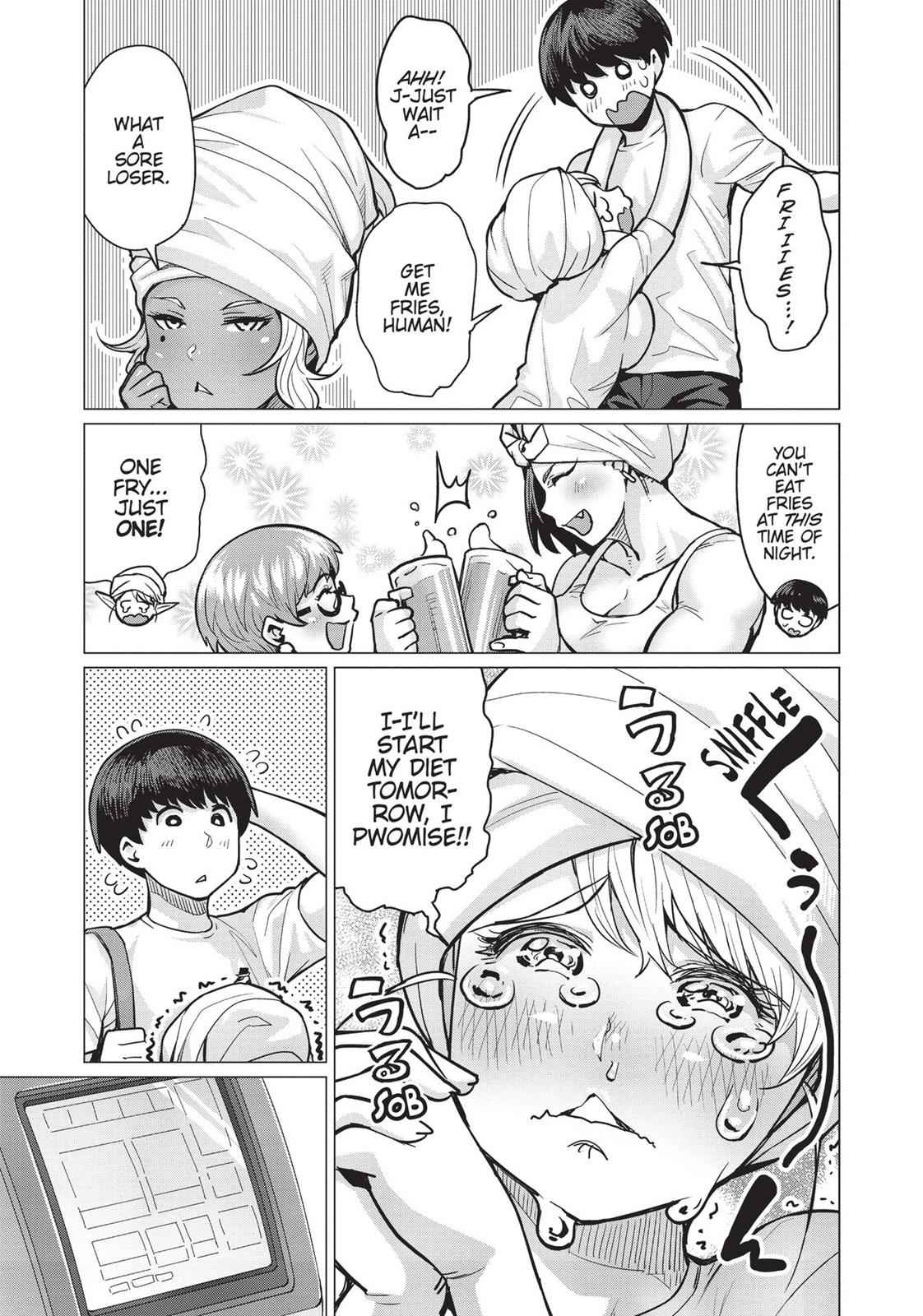 Elf-san wa Yaserarenai Chap 5 - Next Chap 6