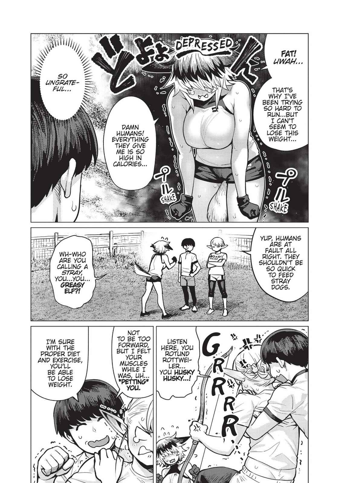 Elf-san wa Yaserarenai Chap 6 - Next Chap 7