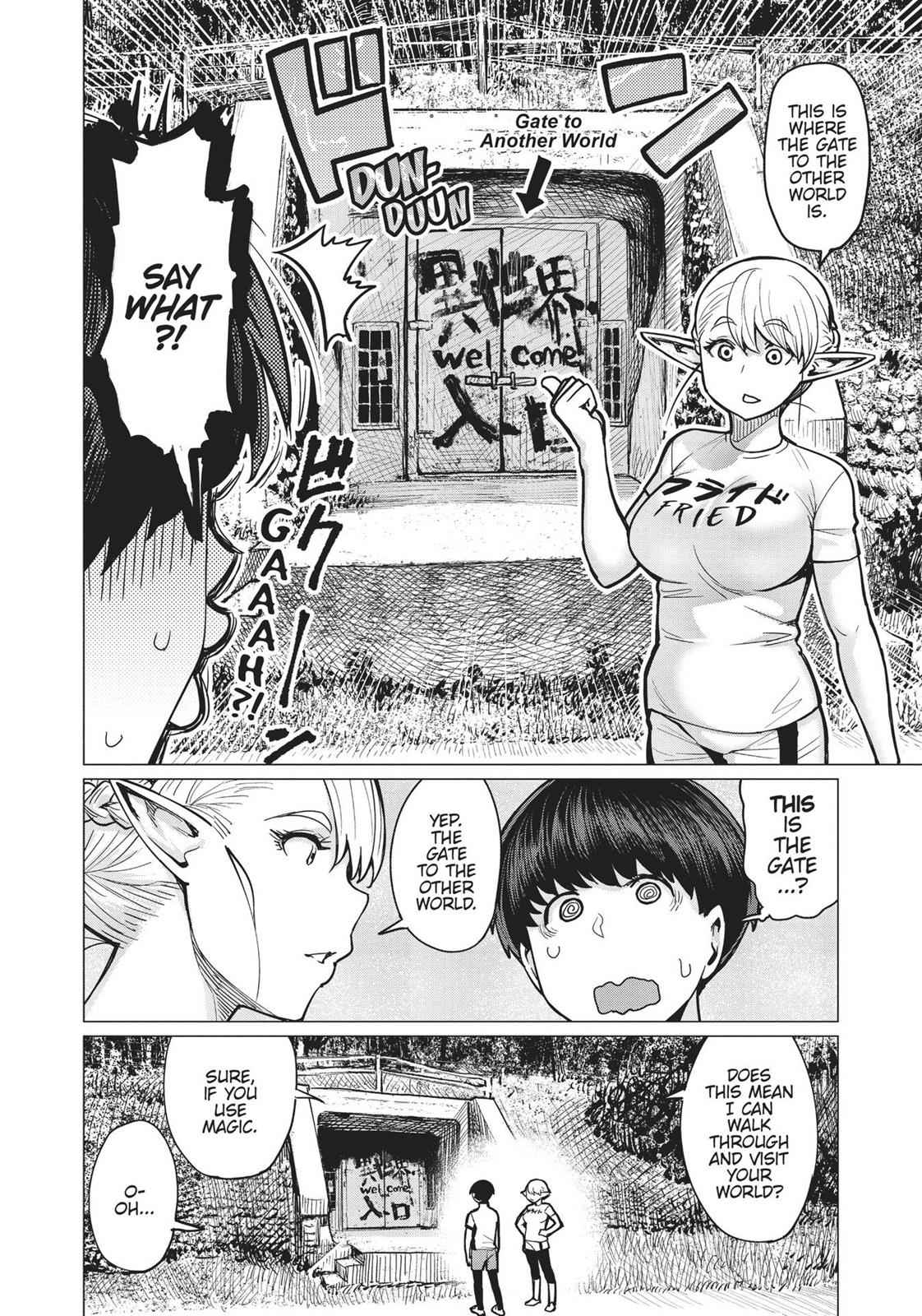 Elf-san wa Yaserarenai Chap 6 - Next Chap 7