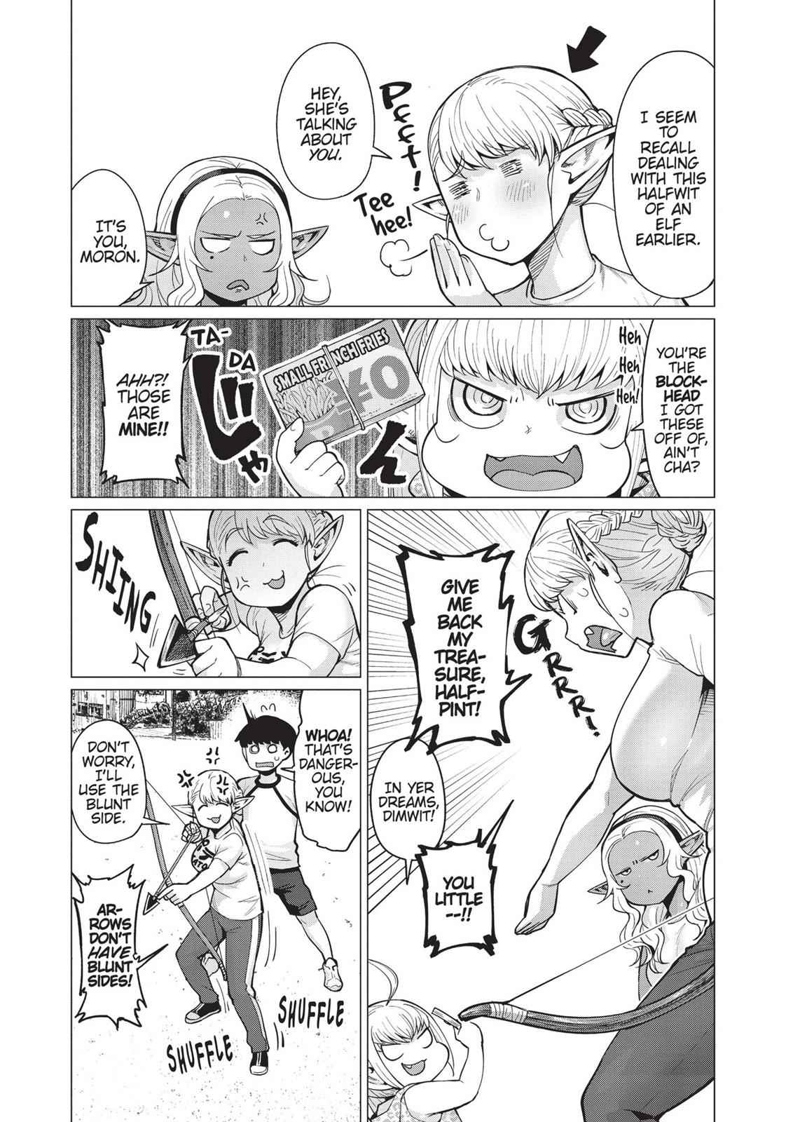 Elf-san wa Yaserarenai Chap 8 - Next Chap 9