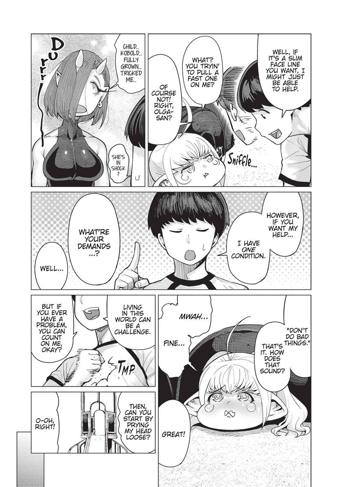 Elf-san wa Yaserarenai Chap 8 - Next Chap 9