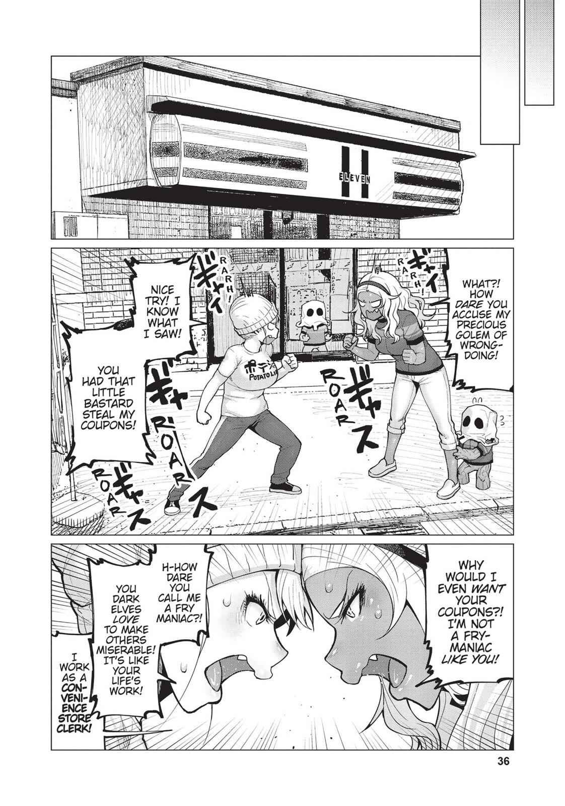 Elf-san wa Yaserarenai Chap 8 - Next Chap 9