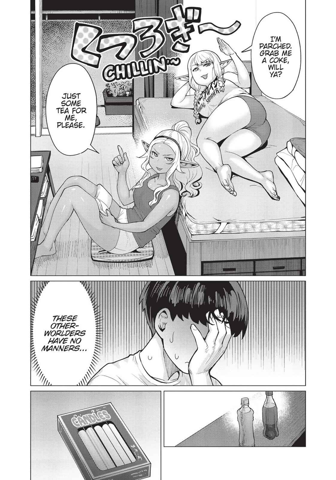 Elf-san wa Yaserarenai Chap 9 - Next Chap 10
