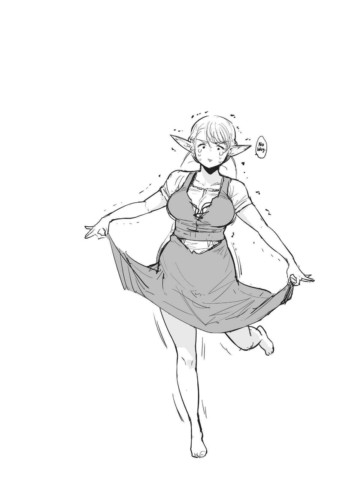 Elf-san wa Yaserarenai Chap 1 - Next Chap 2