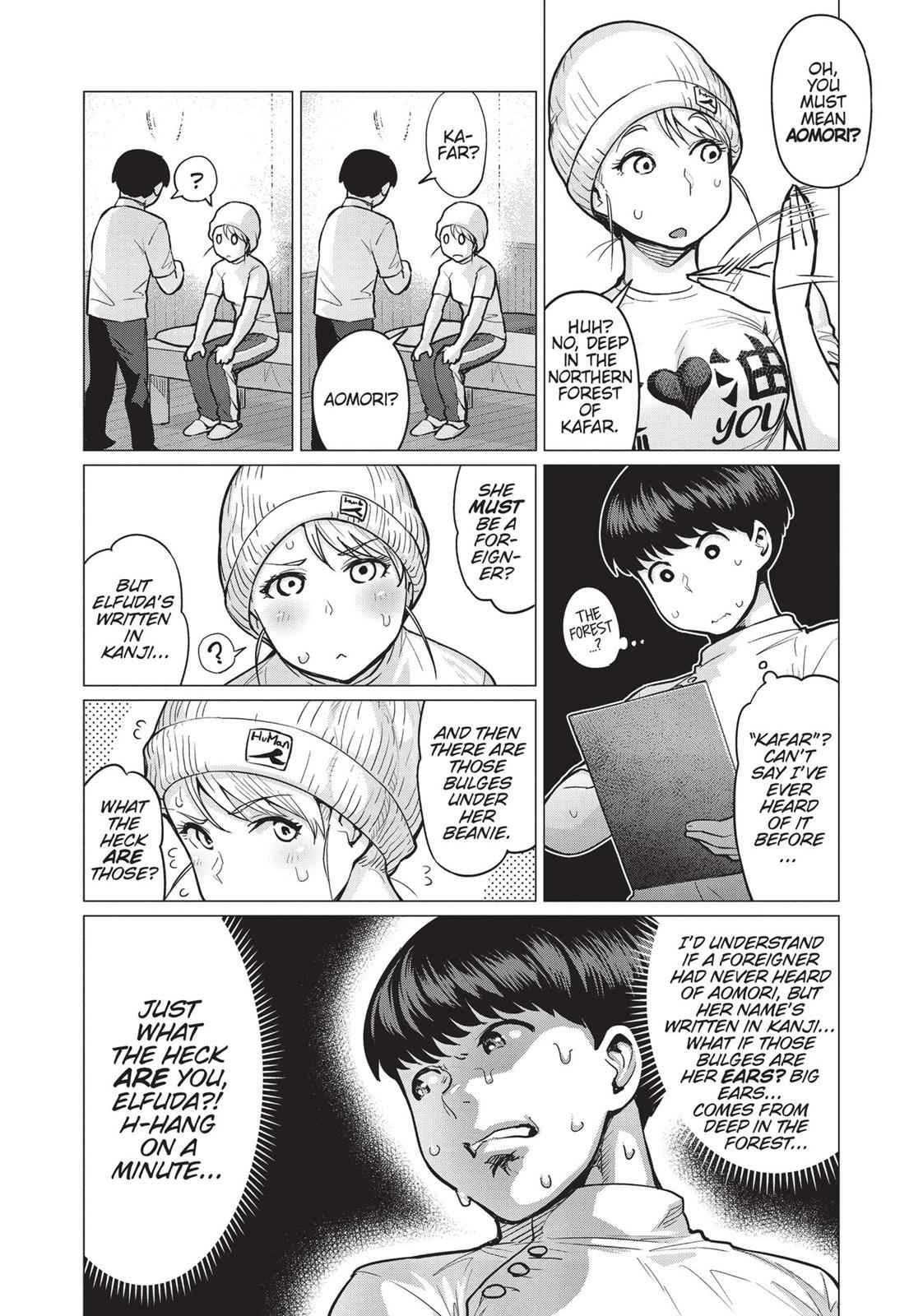 Elf-san wa Yaserarenai Chap 1 - Next Chap 2