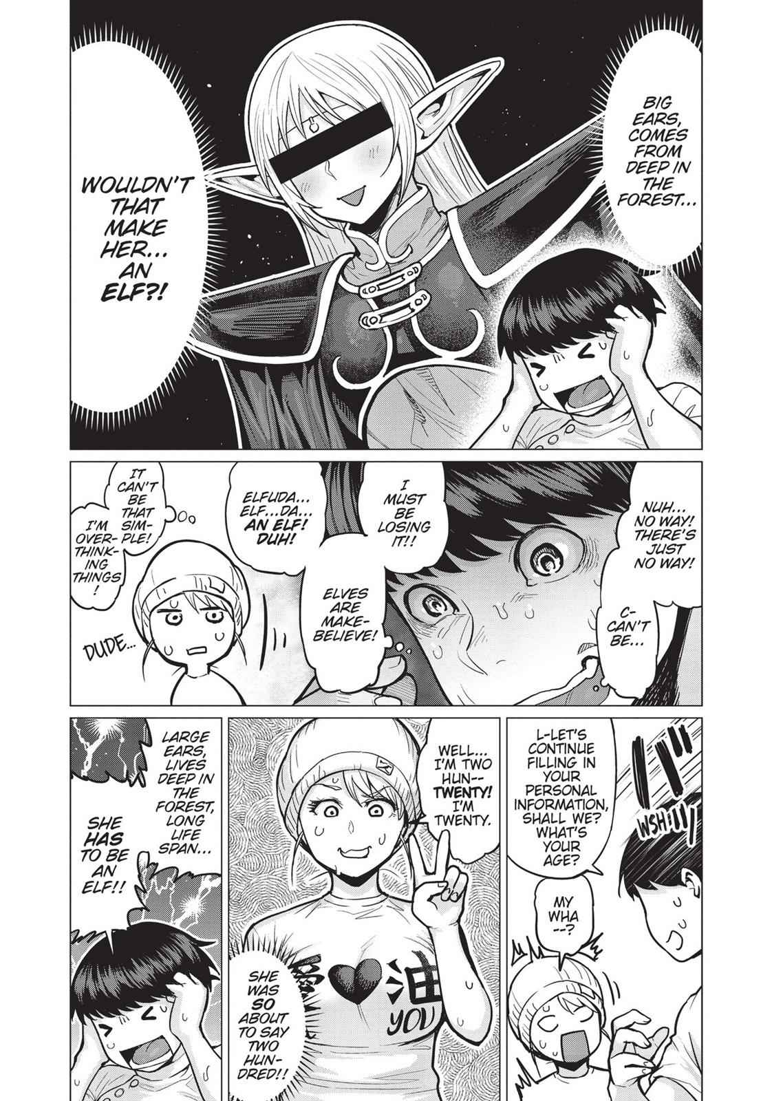 Elf-san wa Yaserarenai Chap 1 - Next Chap 2