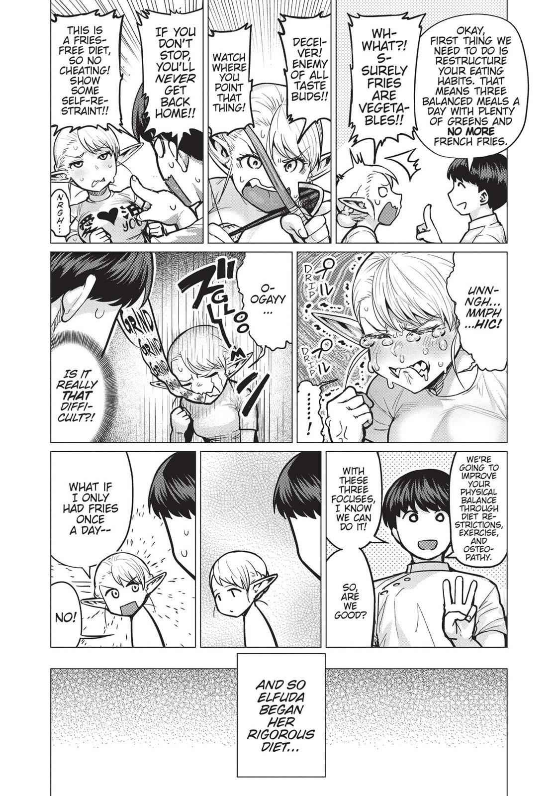 Elf-san wa Yaserarenai Chap 1 - Next Chap 2