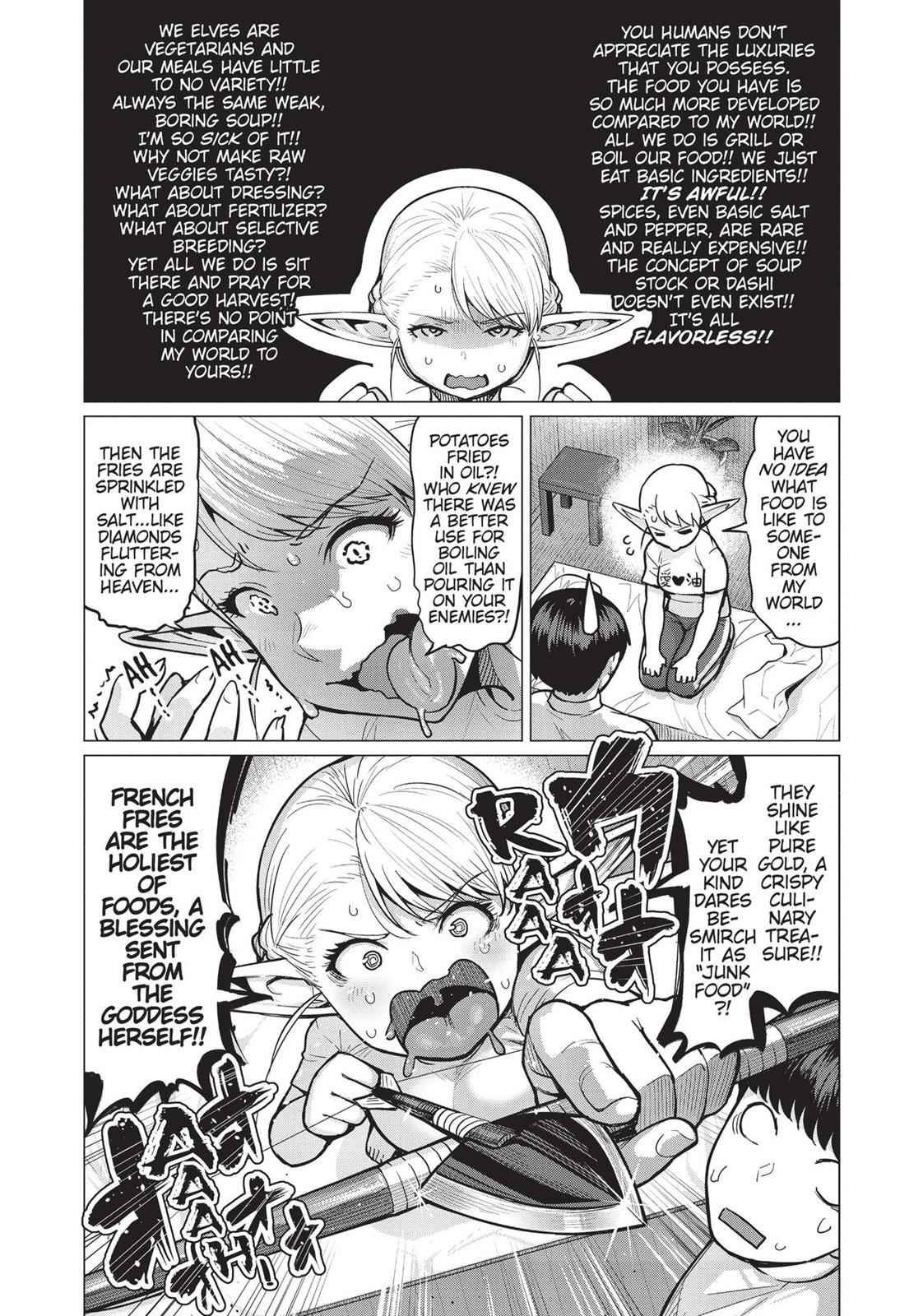 Elf-san wa Yaserarenai Chap 1 - Next Chap 2