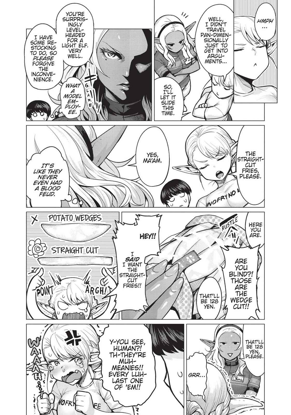 Elf-san wa Yaserarenai Chap 2 - Next Chap 3