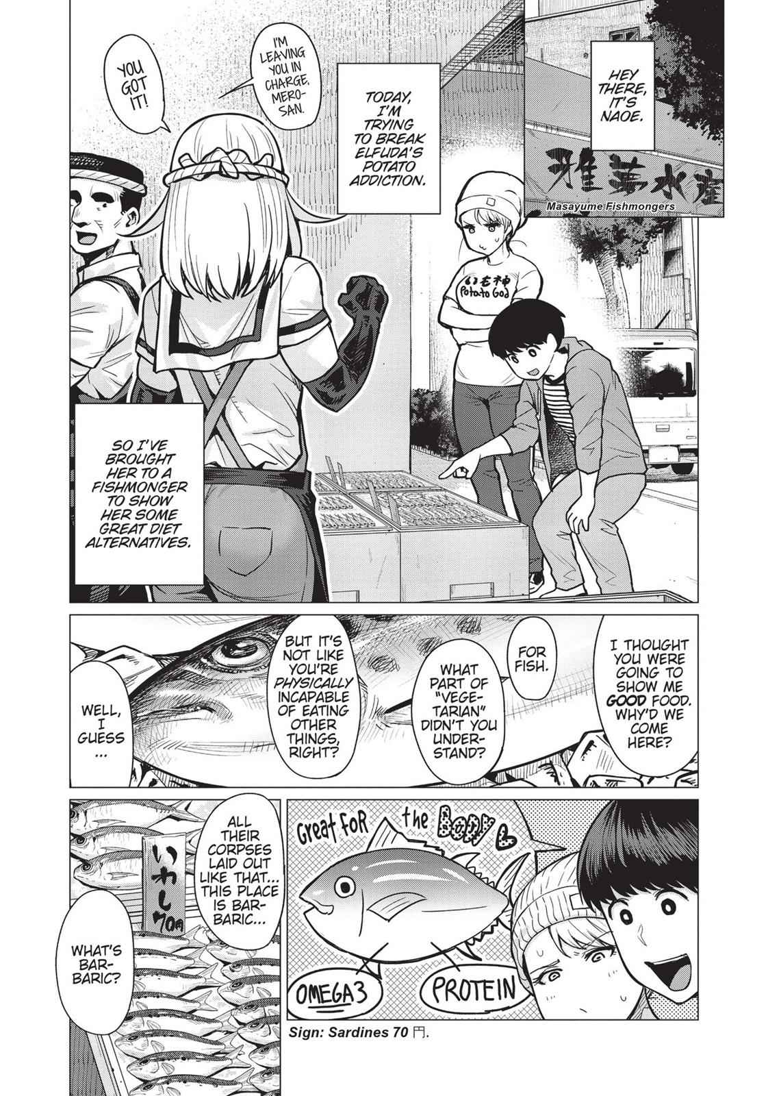 Elf-san wa Yaserarenai Chap 3 - Next Chap 4