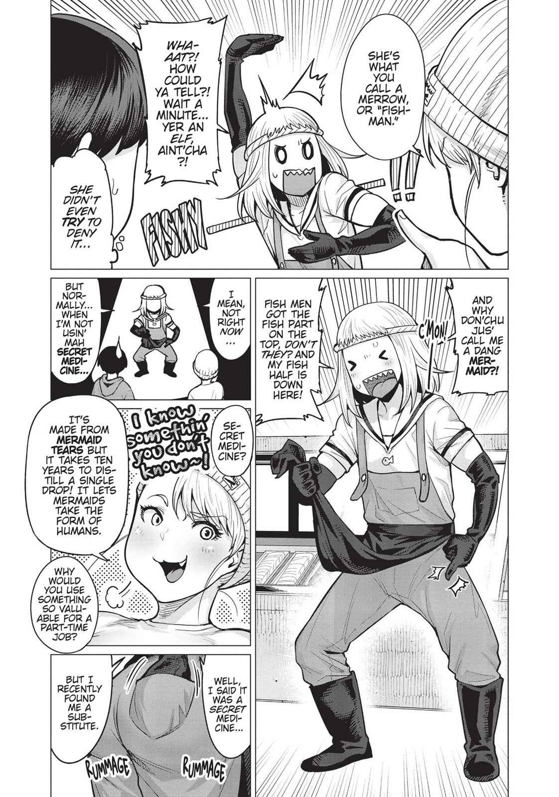 Elf-san wa Yaserarenai Chap 3 - Next Chap 4