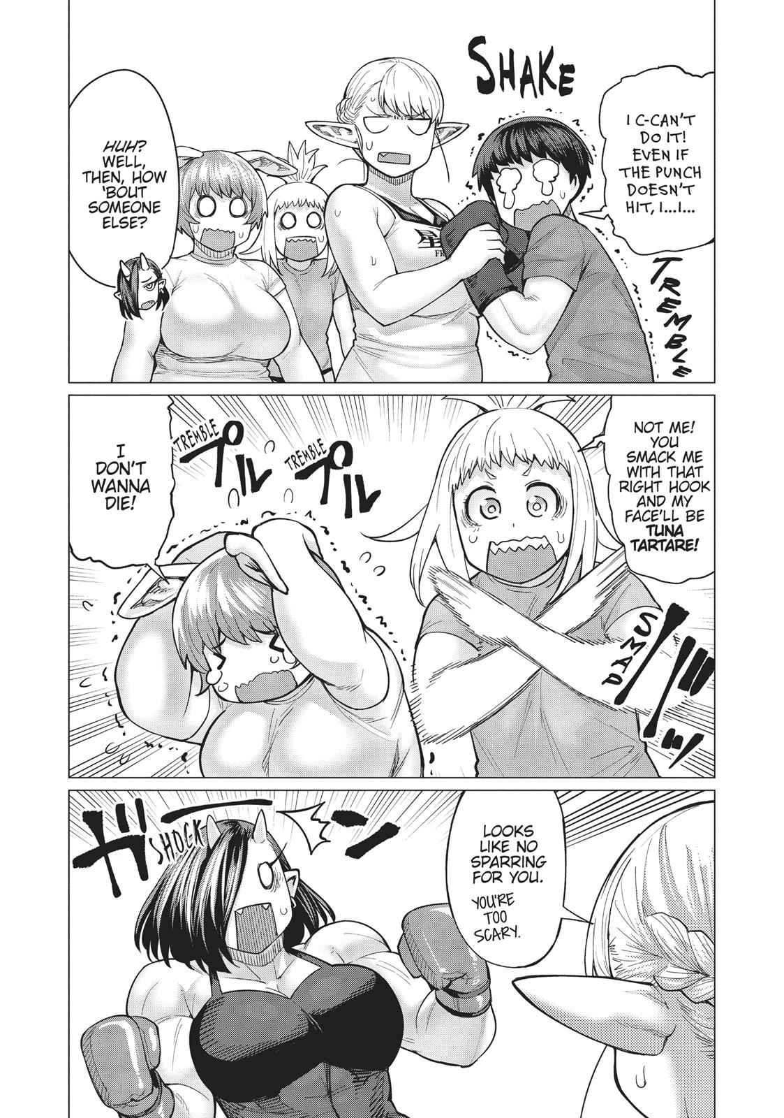 Elf-san wa Yaserarenai Chap 17 - Next Chap 18