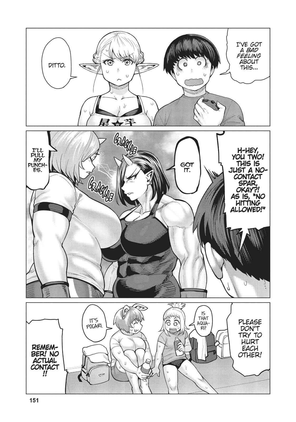 Elf-san wa Yaserarenai Chap 17 - Next Chap 18