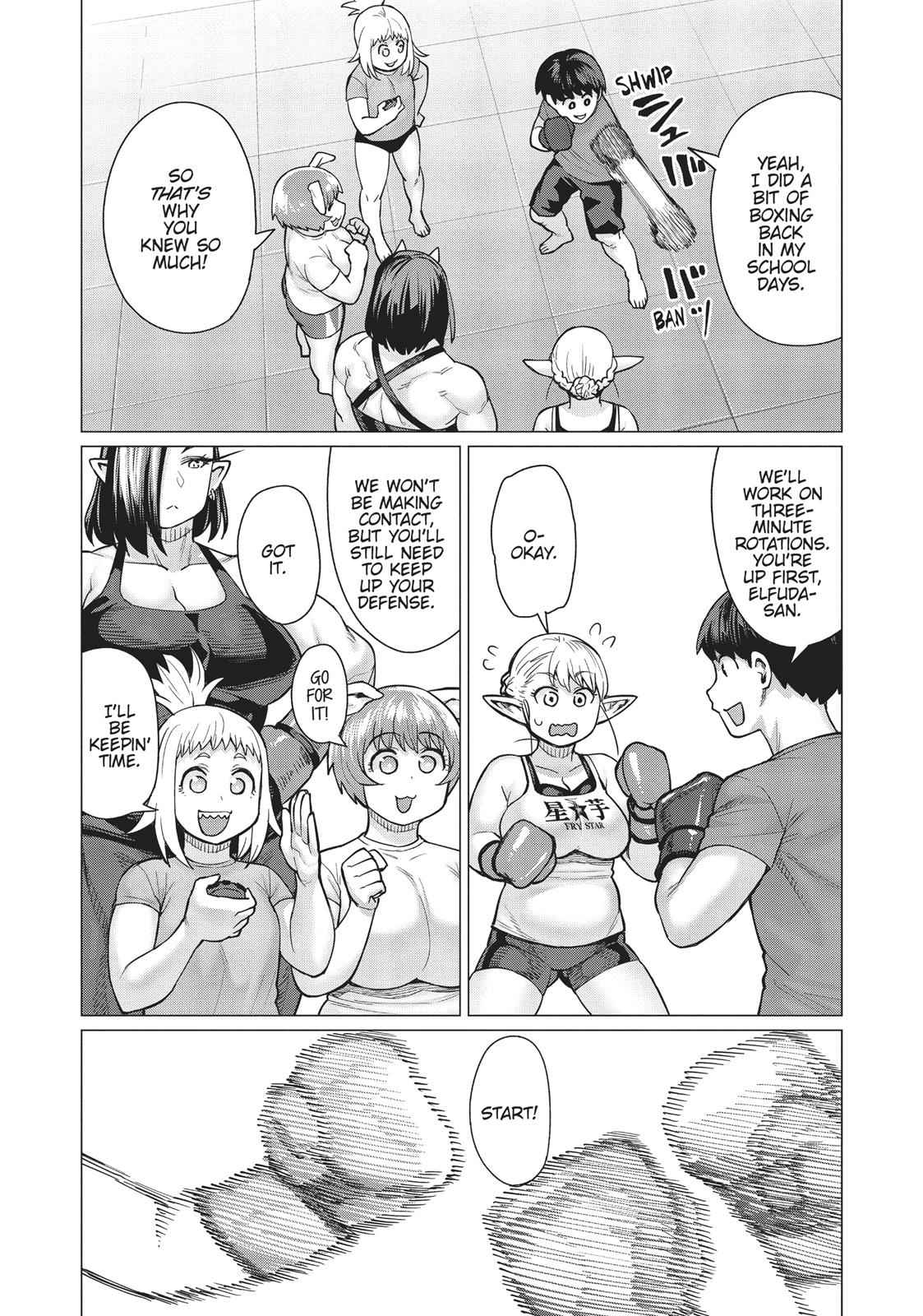 Elf-san wa Yaserarenai Chap 17 - Next Chap 18