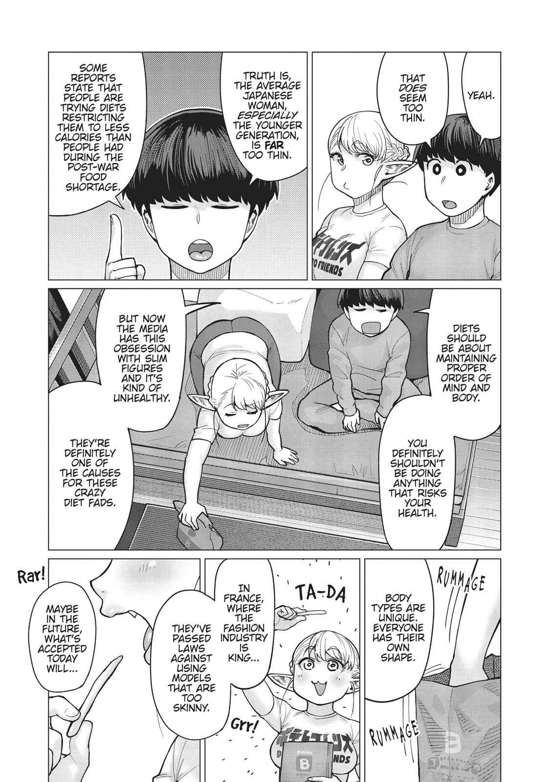 Elf-san wa Yaserarenai Chap 14 - Next Chap 15