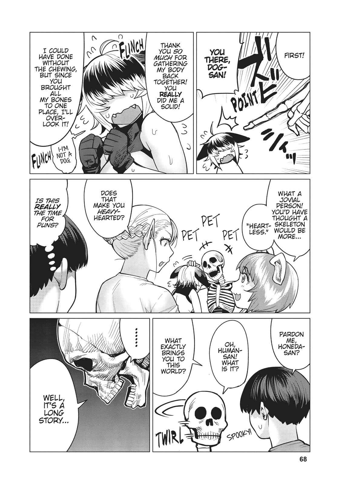 Elf-san wa Yaserarenai Chap 14 - Next Chap 15