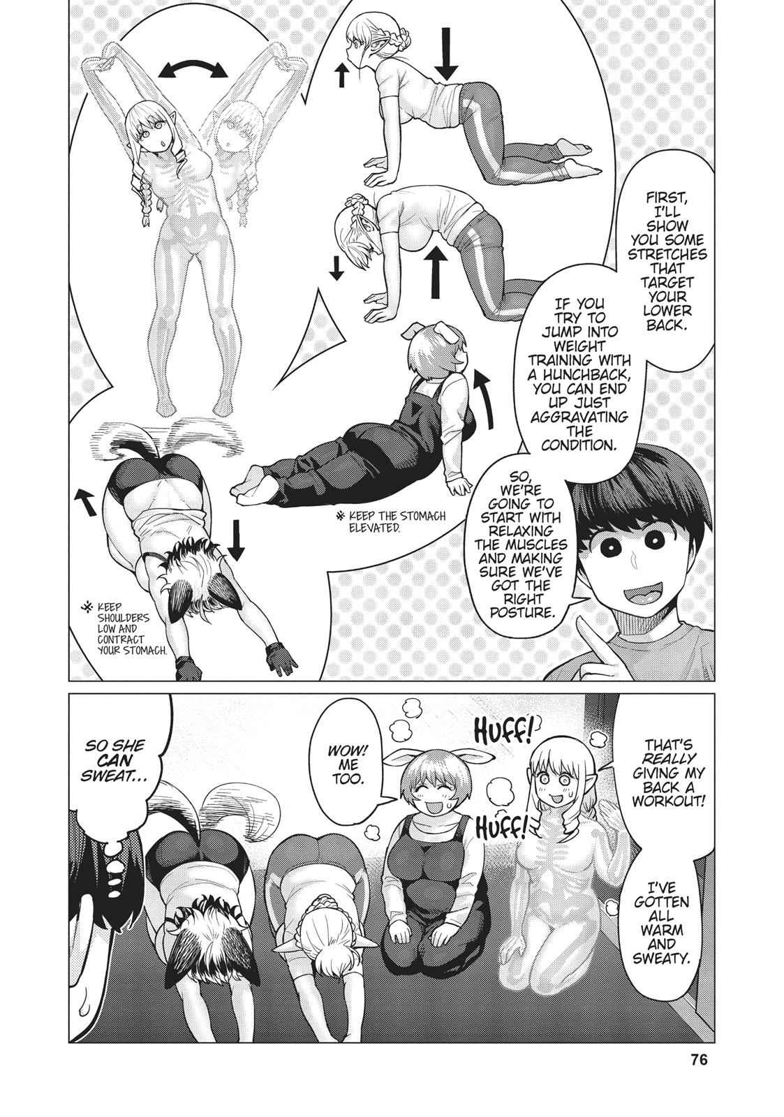Elf-san wa Yaserarenai Chap 14 - Next Chap 15