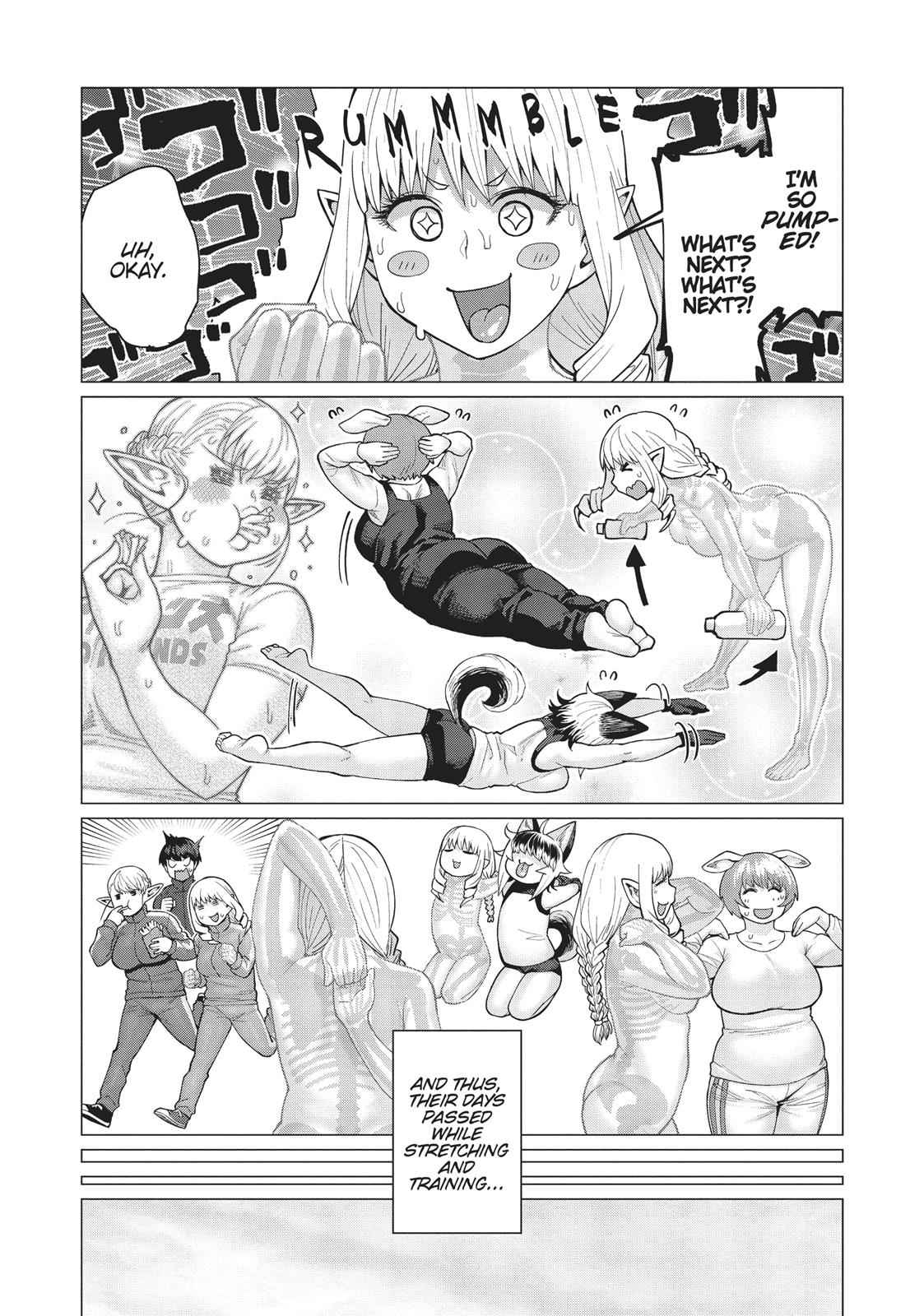 Elf-san wa Yaserarenai Chap 14 - Next Chap 15