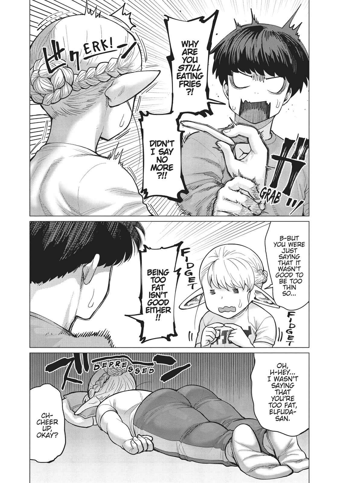 Elf-san wa Yaserarenai Chap 14 - Next Chap 15